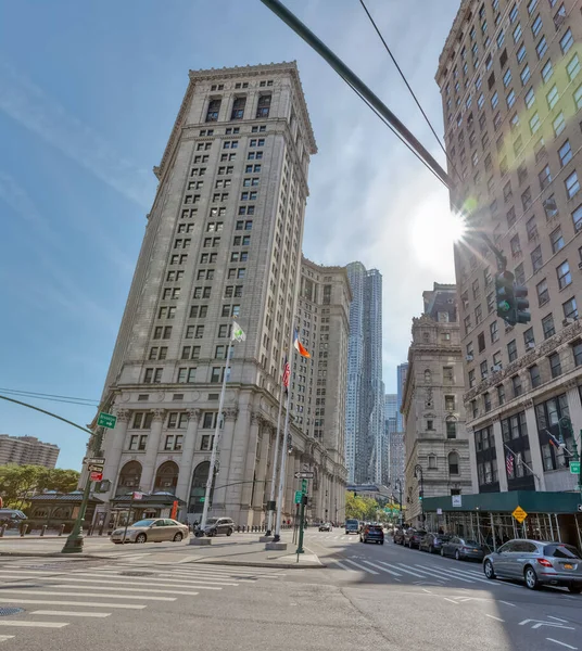 Nova Iorque Edifício Municipal David N. Dinkins Manhattan — Fotografia de Stock