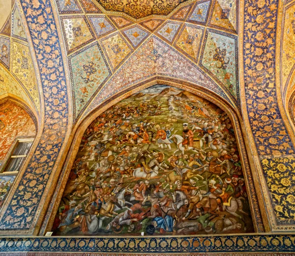 Chehel Sotoun palace painting — Stock Photo, Image
