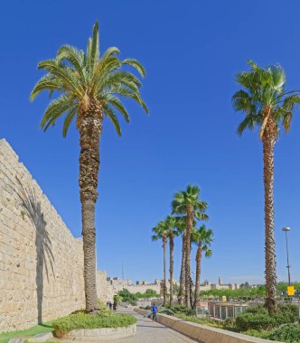 Kudüs 'ün batı kıyısında Eski Şehir