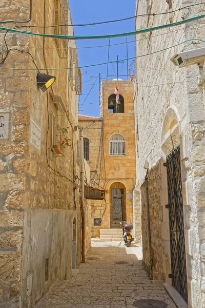 Christian quarter in the Jerusalem near New Gate — Stock Photo, Image