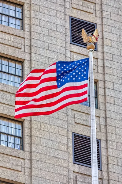 Bandiera USA a New York — Foto Stock