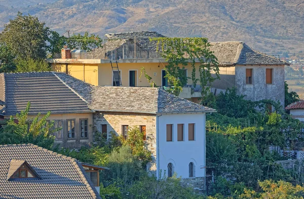 Vieille ville de Gjirokaster Patrimoine mondial de l'UNESCO en Albanie — Photo