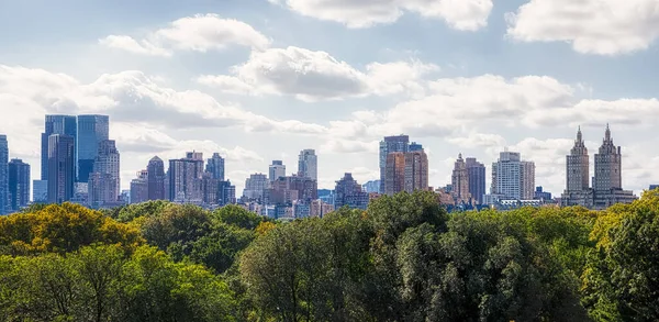 Manhattan West Side panorama, New York — Stockfoto