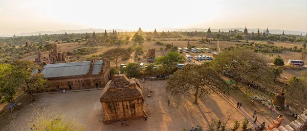 Sunset in Bagan — Stock Photo, Image