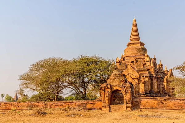 Antike Pagode in Old Bagan — Stockfoto