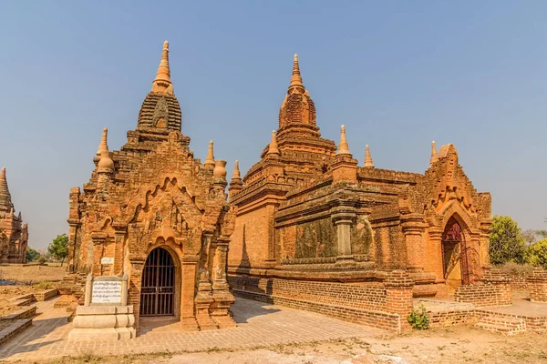 Starověká pagoda ve Starém Bagani — Stock fotografie