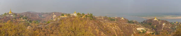 曼德勒山全景 — 图库照片