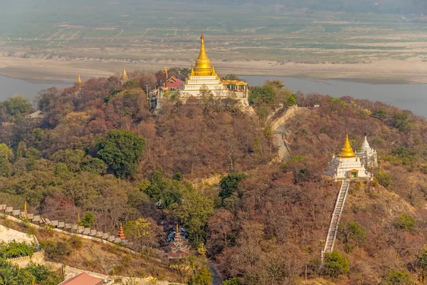 曼德勒山全景 — 图库照片