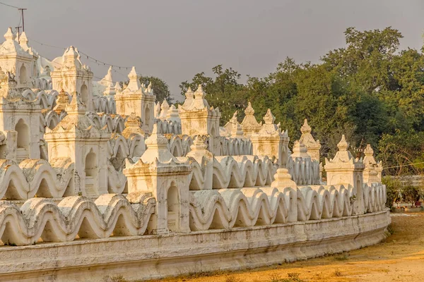Mandalay - dettaglio pagoda Mingun — Foto Stock