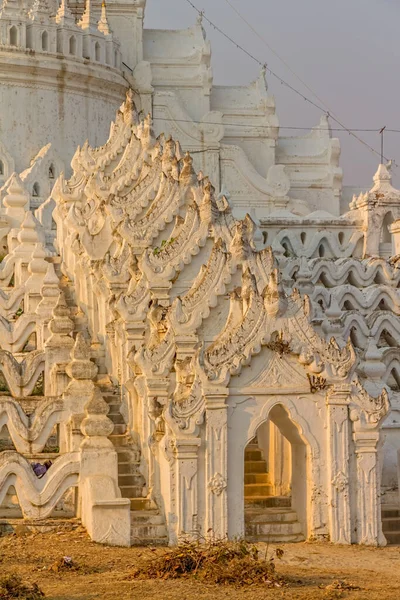 Mandalay - dettaglio pagoda Mingun — Foto Stock