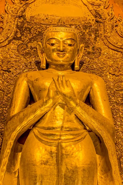 Standing Buddha Kakusandha North facing — Stock Photo, Image