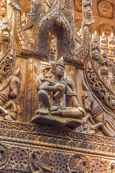 Monastère de Shwenandaw - Mandalay — Photo