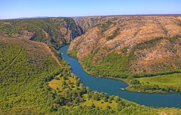 Krka River Canyon — Stock Photo, Image