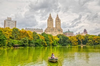 Central Park, New York 'tan San Remo bina manzarası