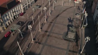 Zagreb Ban Jelaciç Meydanı ve Ilica Caddesi