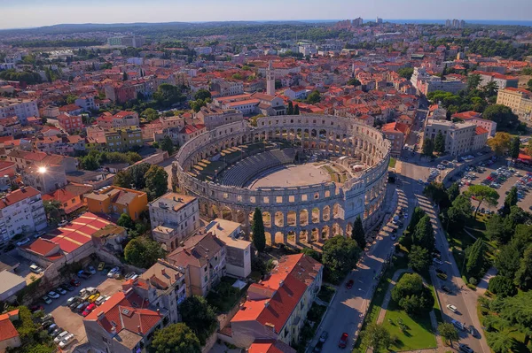 Arena antika romerska amfiteater i Pula — Stockfoto