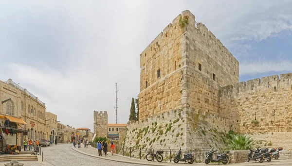 Torre di Davide a Gerusalemme — Foto Stock