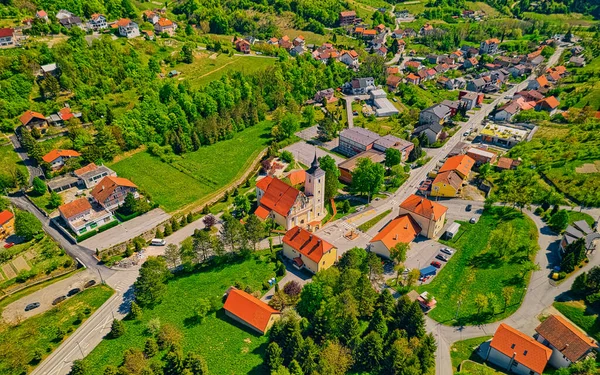 Bairros de Zagreb — Fotografia de Stock