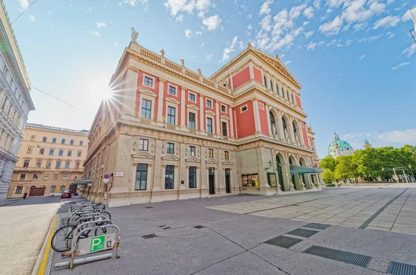 Palacio Musik Verein edificio neoclásico en Viena Austria —  Fotos de Stock