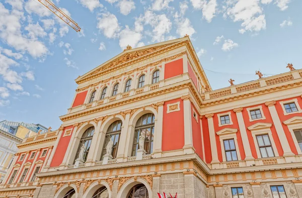 Palazzo Musik Verein edificio neoclassico a Vienna Austria — Foto Stock