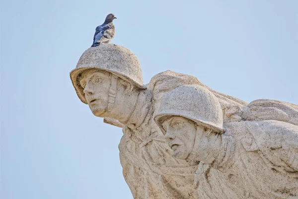 Sowjetisches Kriegerdenkmal am Schwarzenbergplatz Wien Österreich — Stockfoto