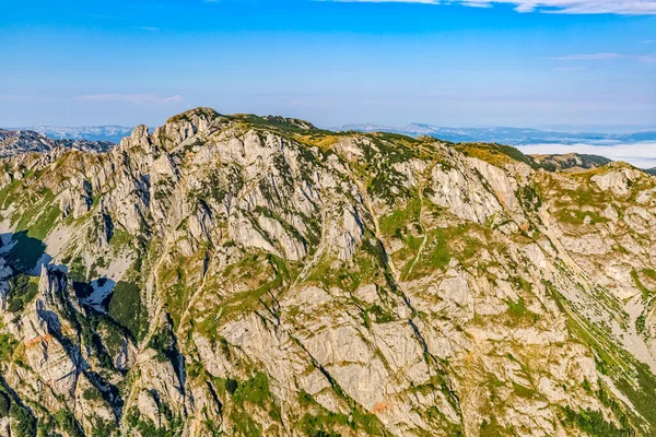 Montenegro Durmitor nasjonalpark - luft – stockfoto