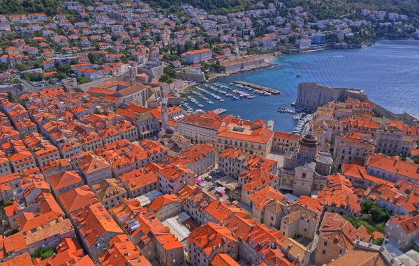Dubrovnik oude stadshaven — Stockfoto