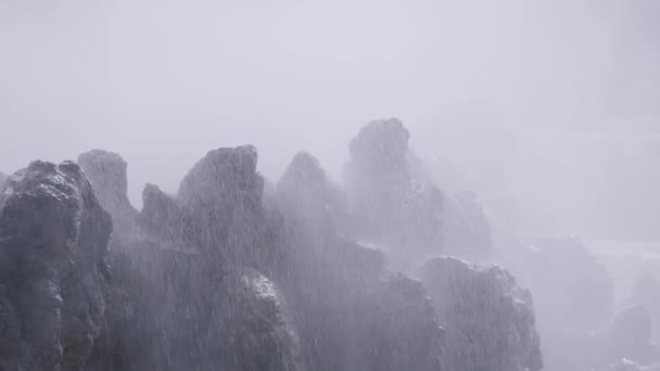 Schwarzenbergplatz szökőkút részlet Bécsben — Stock videók