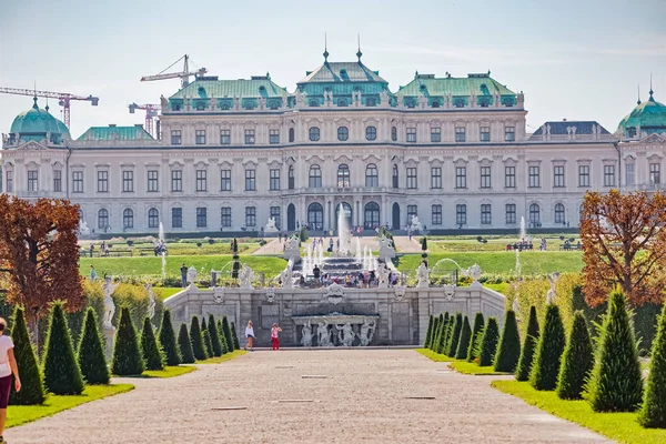 Il complesso edilizio Belvedere a Vienna, Austria — Foto Stock