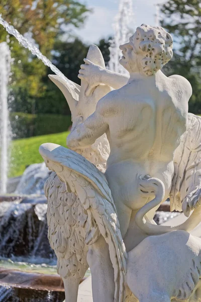 Pedra em Belvedere gardens in Wien, Áustria — Fotografia de Stock