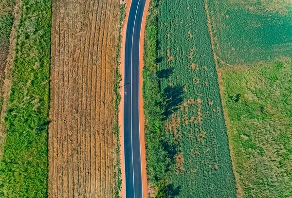 New paved road in the Dalmatian hinterland — Stock Photo, Image