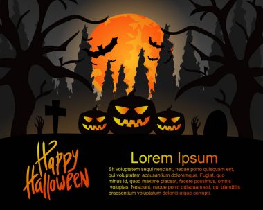 Cadılar Bayramınız Kutlu Olsun. Kutlama. Azizler günü. Ruhlar. Korkunç. Bir parti.