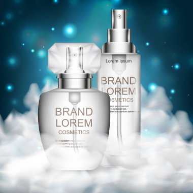 Gerçekçi kozmetik. Romantik. Yüz ve vücut bakımı. Bulutlarda uçar.