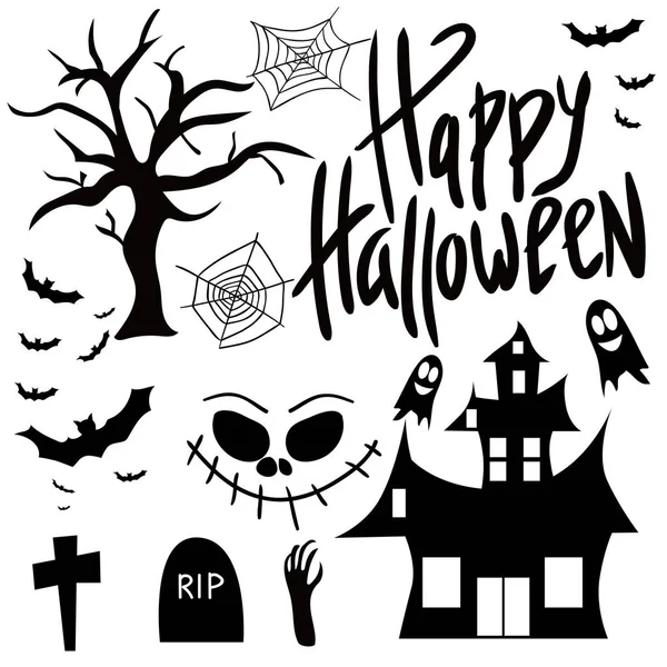 Cadılar Bayramınız Kutlu Olsun. Kutlama. Azizler günü. Ruhlar. Korkunç. Bir parti.