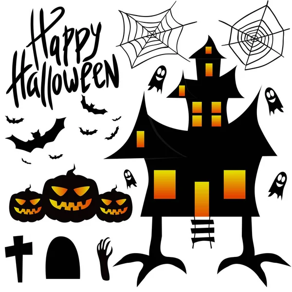 Cadılar Bayramınız Kutlu Olsun. Kutlama. Azizler günü. Ruhlar. Korkunç. Bir parti.