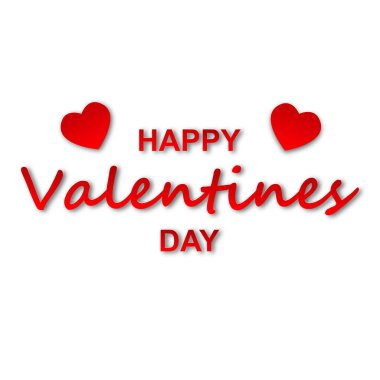 Sevgililer günün kutlu olsun. Bir kalp. Seviyorum. Kutlama. Tasarımlarınız için.