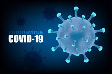 Virüs. Coronavirus. Covid-19. 2020 Salgını. Tasarımın için..