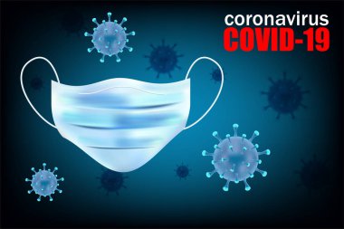 Virüs. Coronavirus. Covid-19. 2020 Salgını. Tasarımın için..