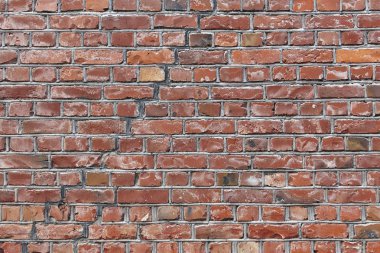 Hasarlı tuğla beton duvar detay. Grunge arka plan. 