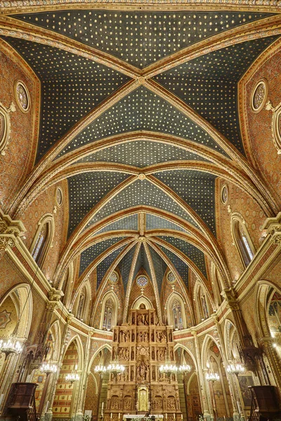 Iglesia de San Pedro interior. Teruel destacar patrimonio. Tour por España — Foto de Stock