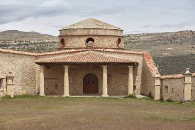 Antik Cantavieja, Teruel kalede templar geri. İspanya
