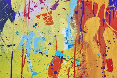 Çok renkli canlı ve dokulu guaş arka plan. 