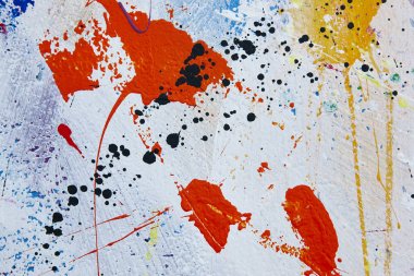 Çok renkli canlı ve dokulu guaş arka plan. 