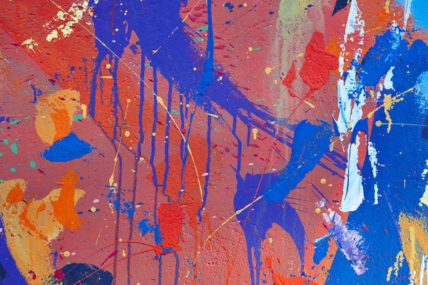 Çok renkli canlı ve dokulu guaş arka plan. 