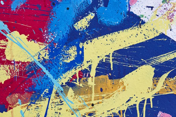 Çok renkli canlı ve dokulu guaş arka plan. 