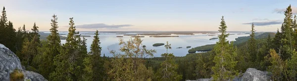 Widok panoramiczny pejzaż. Koli National Park. Prywatny obszar. Fin — Zdjęcie stockowe