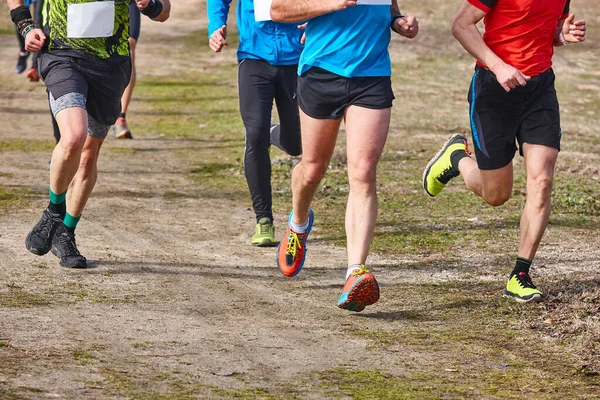 Veldlopers Een Race Actieve Gezonde Levensstijl Buitenshuis — Stockfoto