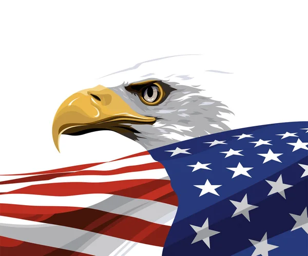 USA:s nationella symbol — Stock vektor