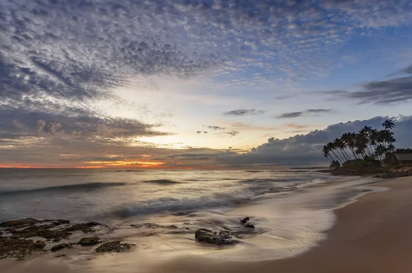 Beach Pebbles Sunset — Stock Photo, Image