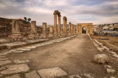 Kuzey kapısı: Jerash, Jordan
